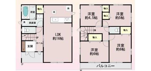 高槻市安岡寺町1丁目　新築戸建　2号棟