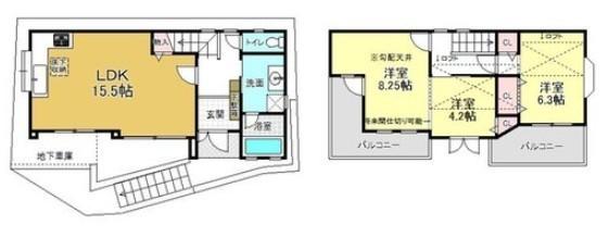 茨木市南安威３丁目の中古一戸建て