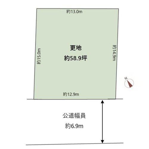 茨木市北春日丘1丁目　売土地