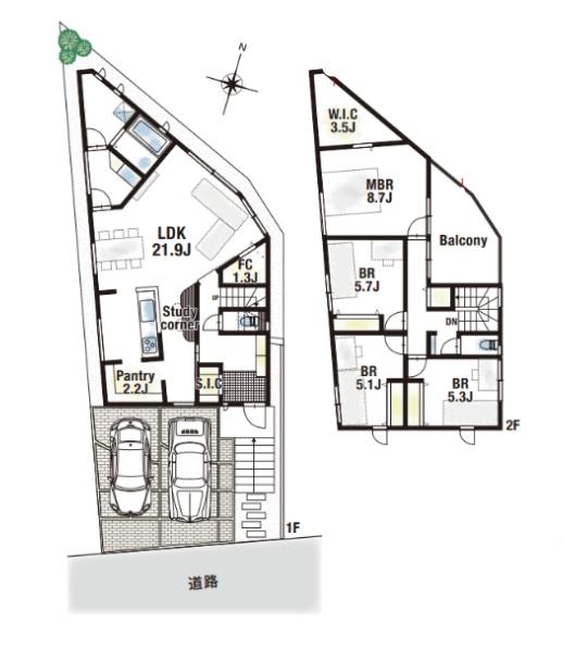 茨木市郡山２丁目　新築戸建