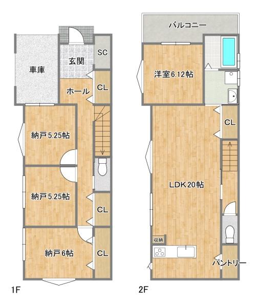 枚方市岡山手町　新築戸建　6号地