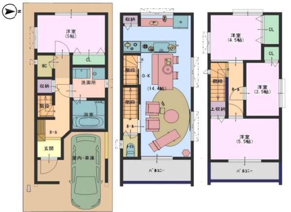 高槻市津之江町1丁目　新築戸建