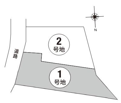 茨木市北春日丘３丁目　売土地　1号地