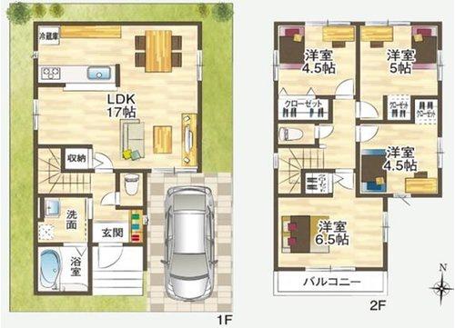 高槻市栄町3丁目　新築戸建