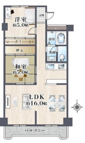 ニチモグリーンタウン茨木１０番館