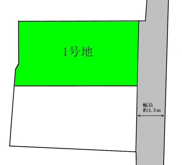 茨木市沢良宜東町　建築条件付き売り土地　1号地