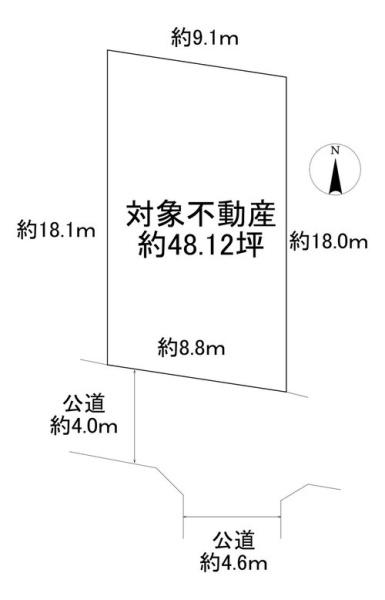 茨木市北春日丘2丁目　売り土地