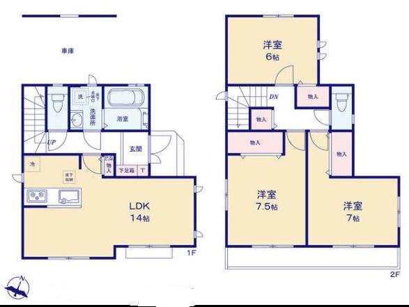 高槻市昭和台町2丁目　新築戸建　D号棟