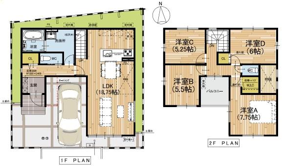 高槻市川添2丁目　新築戸建