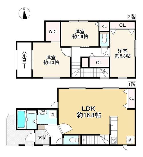 茨木市耳原１丁目　新築戸建