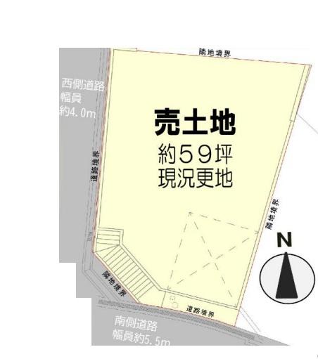 茨木市北春日丘３丁目　売土地