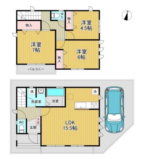 高槻市唐崎西2丁目　新築戸建