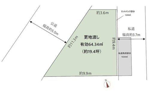 茨木市末広町　売土地
