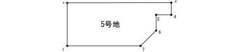 茨木市鮎川４丁目　売土地　５号地