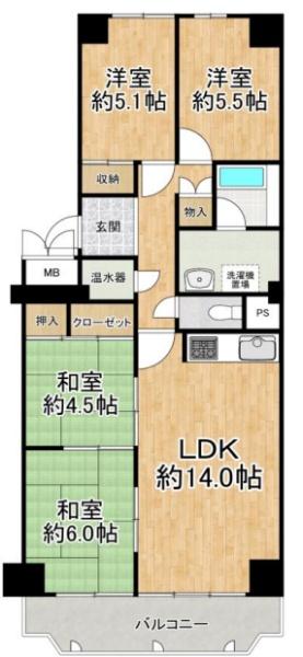 メロディーハイム茨木A棟