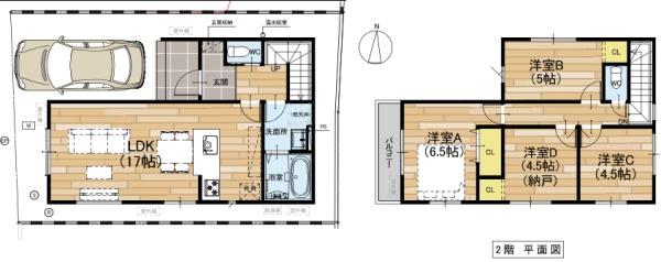 高槻市東五百住町2丁目　新築戸建