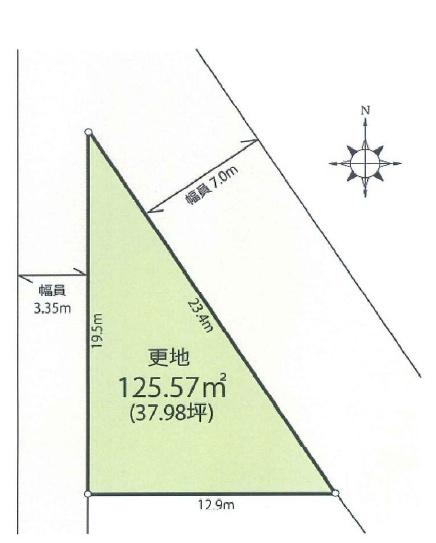 茨木市島2丁目　売り土地