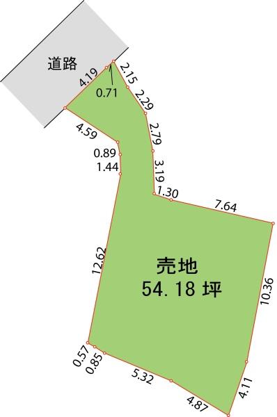 茨木市下穂積２丁目の土地