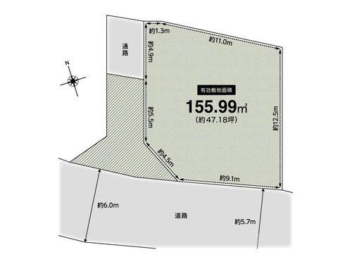 茨木市北春日丘３丁目の土地