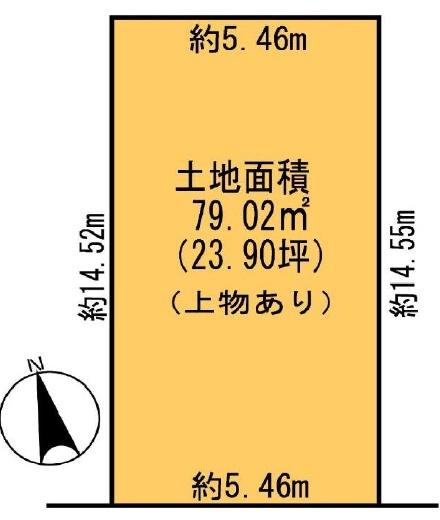 茨木市水尾3丁目　売り土地