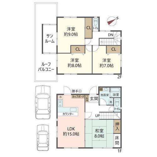 茨木市山手台５丁目の中古一戸建て