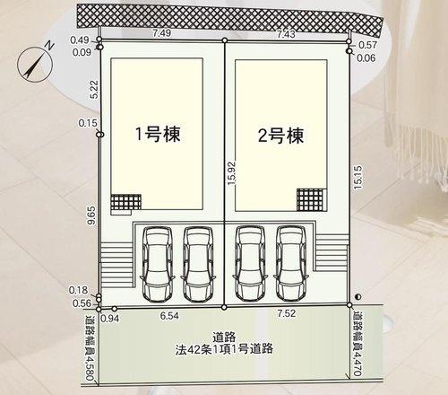 茨木市室山1丁目　新築戸建　1号地
