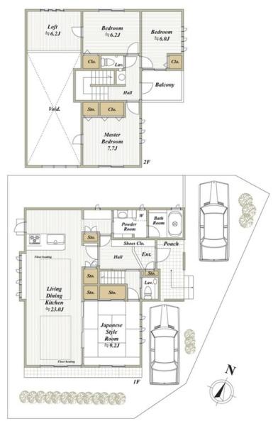 茨木市彩都あさぎ６丁目の中古一戸建て