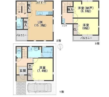 高槻市竹の内町　新築戸建