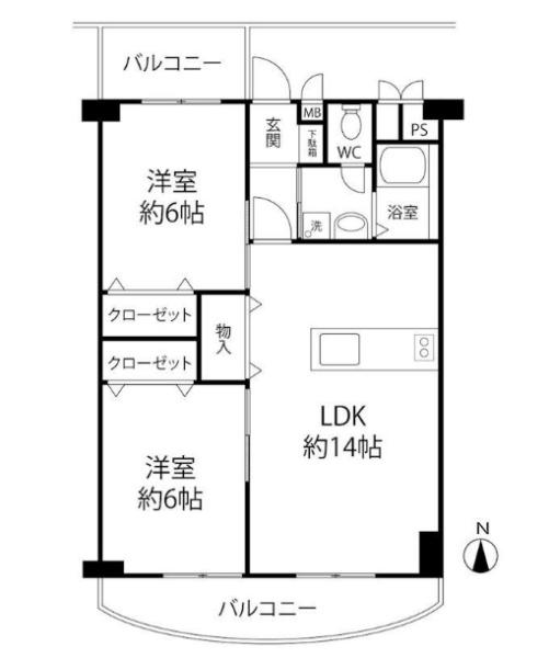 南茨木ハイタウン美沢A棟