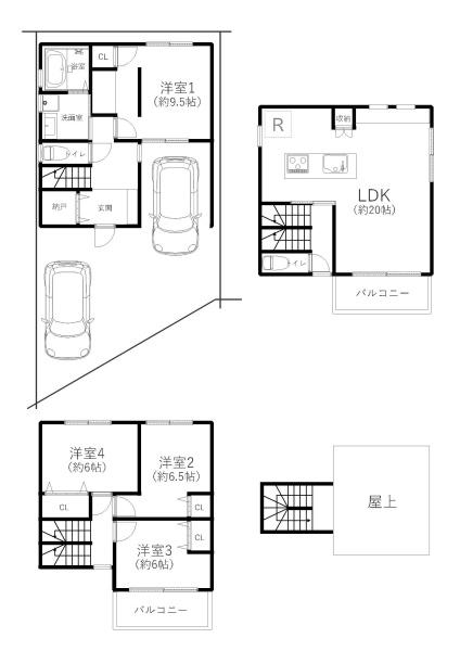 摂津市鳥飼野々３丁目の中古一戸建て
