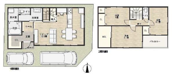 茨木市郡3丁目　建築条件付き売り土地