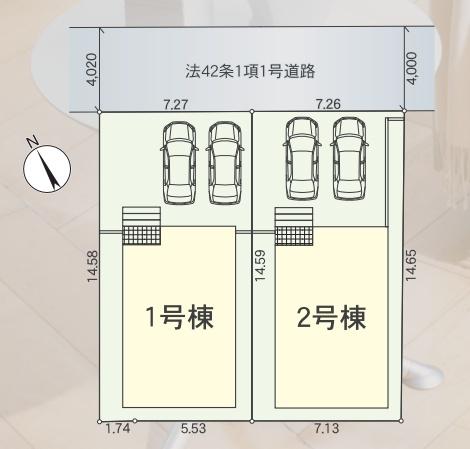 高槻市安岡寺町4丁目　新築戸建　2号棟