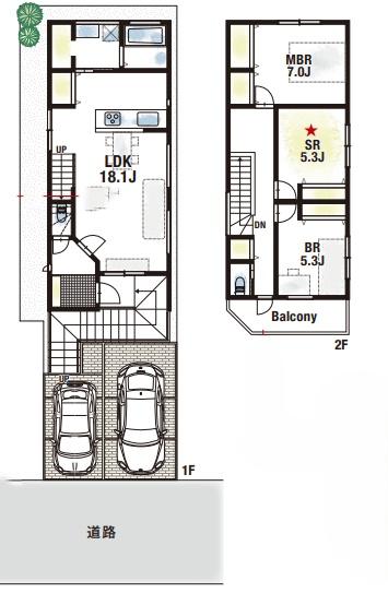 高槻市安岡寺町1丁目 新築戸建 2号地