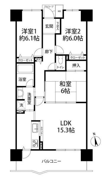コスモ茨木シティフォルム