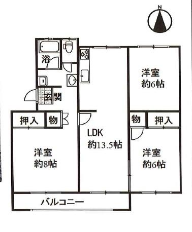 茨木郡山C住宅A-19号棟