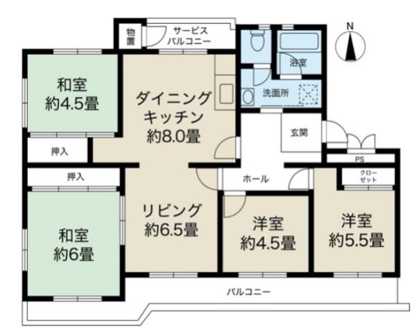 高槻塚原台ハイツ５号棟