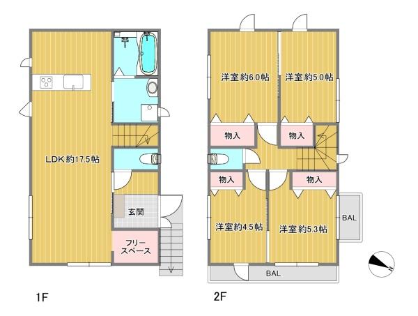 高槻市奥天神町１丁目の中古一戸建て