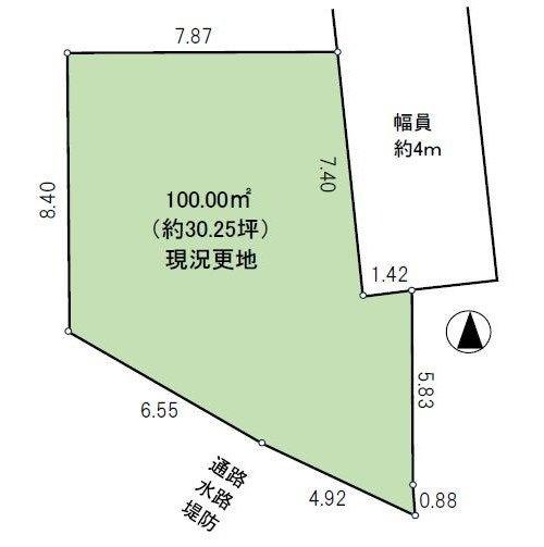 茨木市橋の内１丁目の土地