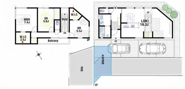 高槻市別所本町　新築戸建　2号地