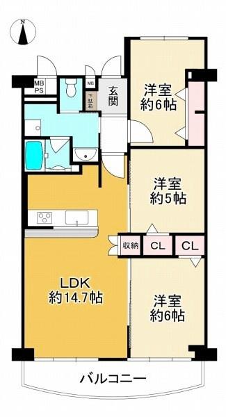 南茨木駅前ハイタウンＫ棟