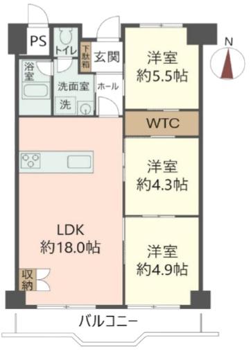 白川高層住宅7号棟