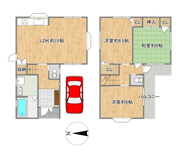 茨木市花園２丁目の中古一戸建て