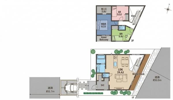 高槻市日吉台五番町 新築戸建 3号地