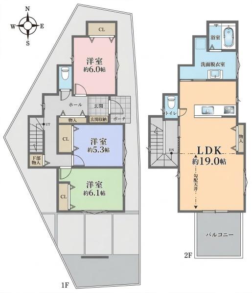 高槻市大塚町２丁目の中古一戸建て