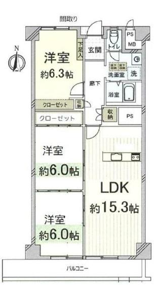 第一茨木ビューハイツ3号棟