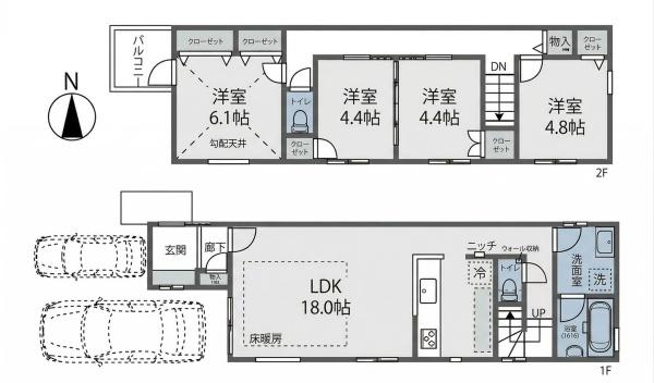 高槻市柳川町2丁目　新築戸建　C号地