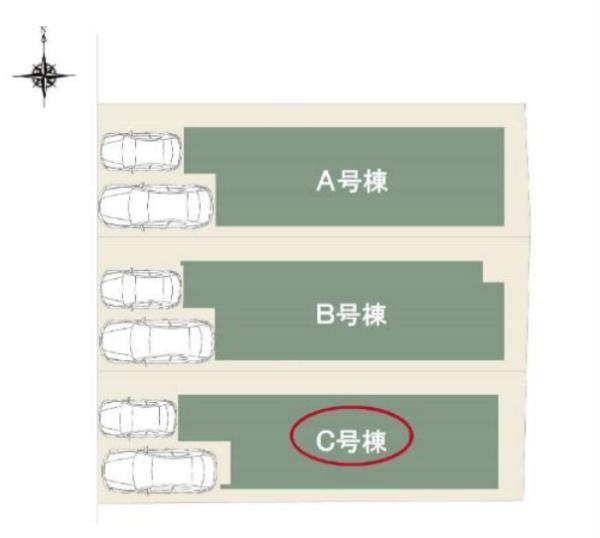 高槻市柳川町2丁目　新築戸建　C号地