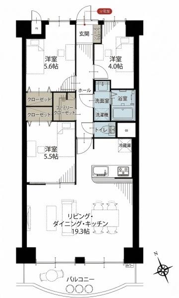 さんくれーる高槻二棟