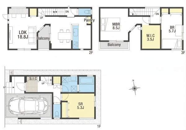 高槻市柱本6丁目　新築戸建