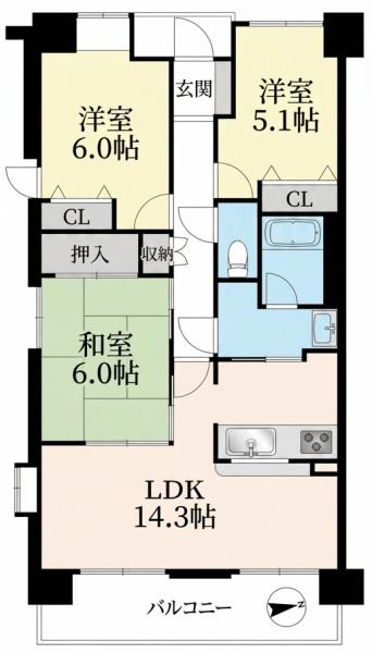 ステイツ茨木奈良町